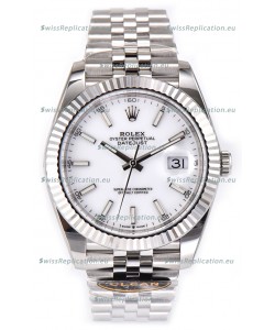 Rolex Datejust 126334 41MM ETA3235 72 Hours Power White Dial Jubilee 1:1 Mirror Replica