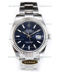 Rolex Datejust 126334 41MM ETA3235 72 Hours Power Blue Dial Oyster 1:1 Mirror Replica