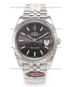 Rolex Datejust 126334 41MM ETA3235 72 Hours Power Grey Dial Oyster 1:1 Mirror Replica