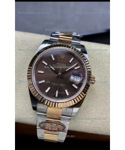 Rolex Datejust 126331 41MM ETA 3235 Swiss 1:1 Mirror Replica Watch in Rose Gold 904L Steel