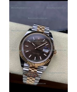 Rolex Datejust 126331 41MM ETA 3235 Swiss 1:1 Mirror Replica Watch in Rose Gold 904L Steel