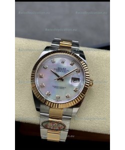 Rolex Datejust 126331 41MM ETA 3235 Swiss 1:1 Mirror Replica Watch in Rose Gold 904L Steel