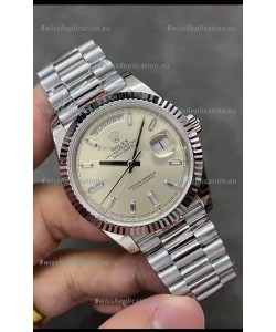 Rolex Day Date Presidential 904L Steel 40MM - Matte Dial 1:1 Mirror Quality Watch