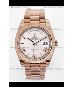 Rolex Day Date Presidential 18K Rose Gold Watch 40MM - Olive Green Dial 1:1 Mirror Quality