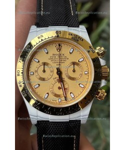 Rolex Cosmograph Daytona DiW Golden Essence Carbon Fiber Watch Cal.4130 Movement
