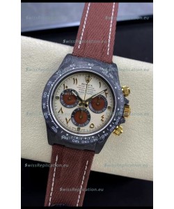 Rolex Daytona DiW Desert Eagle Arabic Edition Watch - Forged Cabon Casing 1:1 Mirror Replica