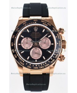 Rolex Cosmograph Daytona M126515 Rose Gold Black Dial Original Cal.4131 Movement Watch 