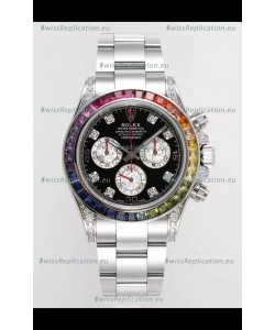 Rolex Cosmograph Daytona 116599RBOW Stainless Steel Original Cal.4130 Movement 
