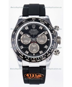 Rolex Cosmograph Daytona 126519LN Black Diamonds Markers Dial Cal.4131 Movement 
