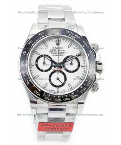 Rolex Cosmograph Daytona Panda 126500 White Dial Cal.4131 Movement - 904L Steel Watch