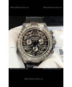 Rolex Cosmograph Daytona "Eye of the Tiger" Edition in 904L Steel Casing 1:1 Mirror Replica Watch 