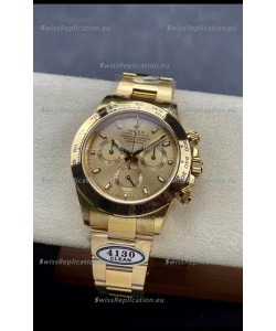 Rolex Cosmograph Daytona 116508 Yellow Gold Original Cal.4130 Movement - Improved Ultimate 904L Steel Watch