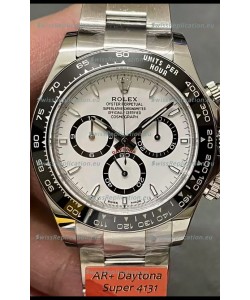 Rolex Cosmograph Daytona M126500LN White Dial Original Cal.4131 Movement - 904L Steel Watch