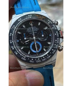 Rolex Cosmograph Daytona DiW RACING BLUE Edition Carbon Fiber Watch - Cal.4130 Movement 