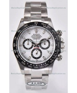 Rolex Cosmograph Daytona M116500LN Original Cal.4130 Movement - 904L Steel Watch in White Dial