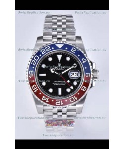 Rolex GMT Masters II m126710BLRO PEPSI Cal.3285 Movement Swiss Replica - Ultimate 904L Steel Watch