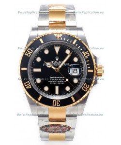 Rolex Submariner 41MM Date Ceramic Two Tone 126613LN - Replica 1:1 Mirror - Ultimate 904L Steel Watch