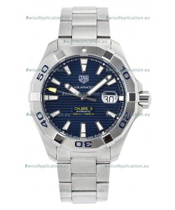 Tag Heuer Aquaracer Calibre 5 1:1 Mirror Replica Watch Blue Dial 904L Steel 44MM