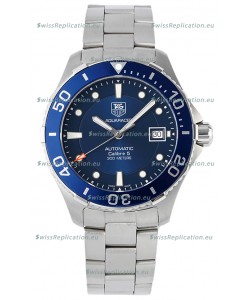 Tag Heuer Aquaracer Calibre 5 1:1 Mirror Replica Watch Blue Dial 904L Steel 41MM
