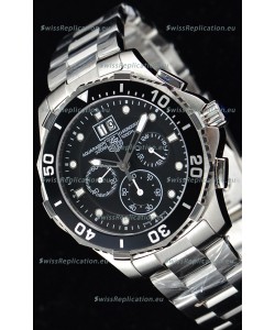 Tag Heuer Aquaracer Chronograph Swiss Quartz Black Dial Watch 