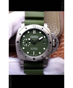 Panerai Luminor Submersible Verde Militare PAM1055 Swiss Replica Watch 42MM
