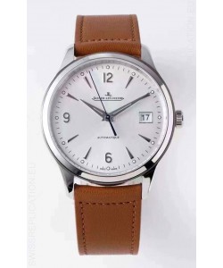 Jaeger LeCoultre Master Control Date Stainless Steel Swiss 1:1 Mirror Replica Watch