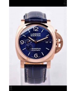 Panerai Luminor Marina PAM1112 Rose Gold 1:1 Mirror Quality Swiss Replica Watch 