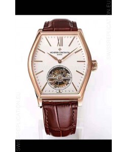 Vacheron Constantin Malte Tourbillon 1:1 Mirror Quality Rose Gold Swiss Replica Watch 