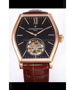 Vacheron Constantin Malte Tourbillon 1:1 Mirror Quality Rose Gold Swiss Replica Watch 
