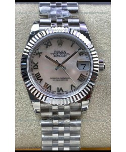 Rolex Datejust 178384 31MM Swiss Replica in 904L Steel in Pearl Dial - 1:1 Mirror Replica
