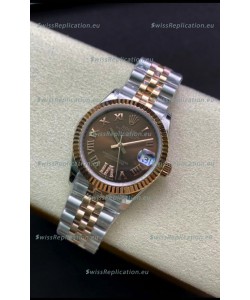 Rolex Datejust 278271 31MM Swiss Replica in 904L Steel in Brown Dial - 1:1 Mirror Replica