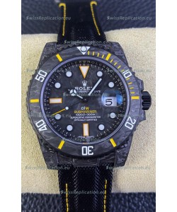 Rolex Submariner DiW Carbon Fiber Edition Swiss Replica Watch - 1:1 Mirror Replica