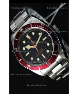 Tudor Heritage Black Bay Red Bezel Swiss Replica Watch 1:1 Ultimate Mirror Replica Edition