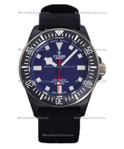 Tudor Pelagos FXD Titanium Casing 1:1 Mirror Replica Blue Dial in Black Nato Strap