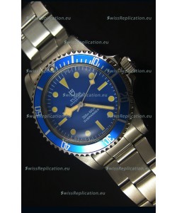 Tudor Oyster Prince Vintage 200M Blue Dial Dot Markers Swiss 1:1 Mirror Replica Watch 