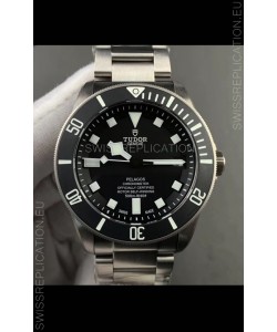 Tudor Pelagos Titanium Swiss Replica Watch - Right Hand Edition 1:1 Mirror Replica