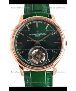 Vacheron Constantin Traditionelle Swiss Tourbillon Rose Gold 1:1 Mirror Replica Watch 