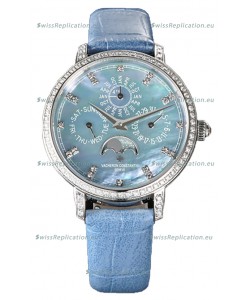 Vacheron Constantin Traditionelle Perpetual Calendar Ultra-Thin White Gold Plating