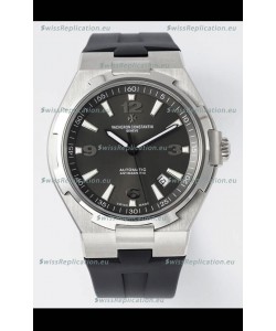 Vacheron Constantin Overseas 1:1 Mirror Swiss Replica Watch in Grey Dial - Rubber Strap