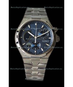 Vacheron Constantin Overseas Dual Time Blue Dial Swiss Watch