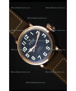 Zenith Pilot Type 20 Extra Special Edition Rose Gold Swiss 1:1 Mirror Replica Watch 