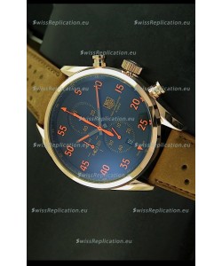 Tag Heuer Carrera 1887 SpaceEX Edition Japanese Quartz Watch in Pink Gold