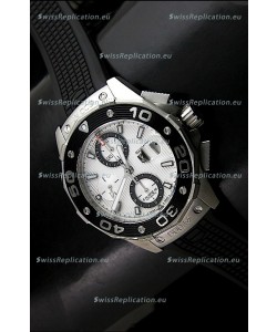 Tag Heuer Aquaracer Calibre 16 Swiss Watch in White Dial
