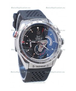 Tag Heuer Grand Carrera Calibre 36 Japanese Automatic Watch in Black Dial