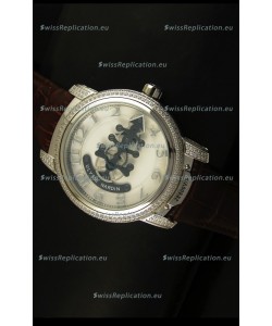 Ulysse Nardin Dual Escapement Japanese Watch in White Dial