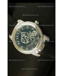 Ulysse Nardin Dual Escapement Japanese Watch in Grey Dial