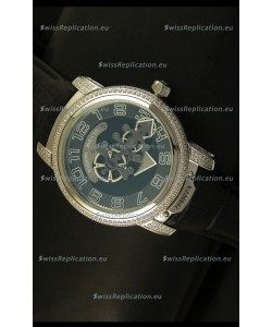 Ulysse Nardin Dual Escapement Japanese Watch in Grey Dial